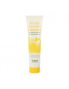Arcilla Amarilla Tubo Exfoliante Todo Tipo Pie100 Ml de Sakai
