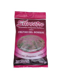 Caramelos Rellenos De Frutas Bosque Azucar 100 Gramos Silvestre