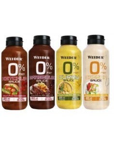 Sauce Zero Salsa Barbacoa 265Ml. de Weider