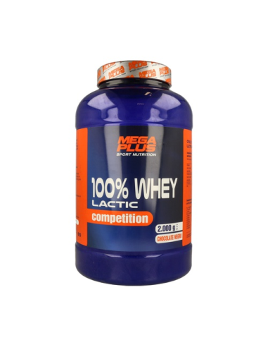 Whey100%Lactic Comp .Cho.Negro 2kg de Mega Plus