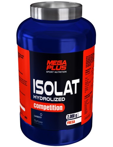 Isolat Hidro Competition Fresa 1kg Mega Plus – Proteína Pura