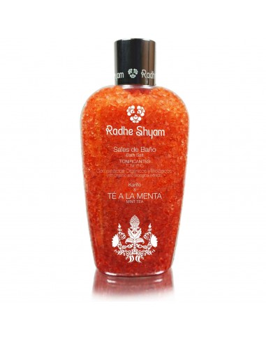 Sales De Baño Te, Menta Tonificante 300 gramos de Radhe Shyam