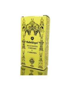Palo Santo Cortado Y Carbones Radhe 80 Gr de Radhe Shyam