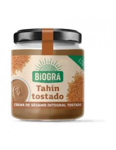 Tahin Tostado Integral 200 Gramos Bio Biogra