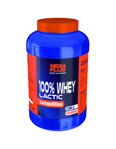 Whey100%Lactic Comp Y.Limon 2kg de Mega Plus