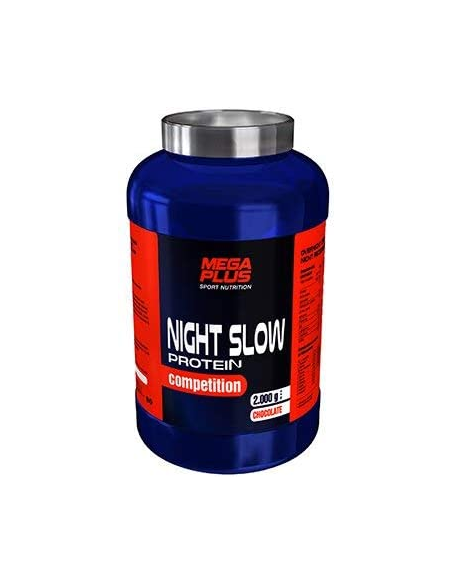 Night Slow Prot. Comp. Vainilla 2kg de Mega Plus