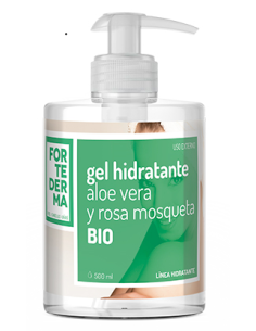 Gel Hidratante Aloe Vera Y Rosa Mosqueta Bio 500 Ml de Herbora