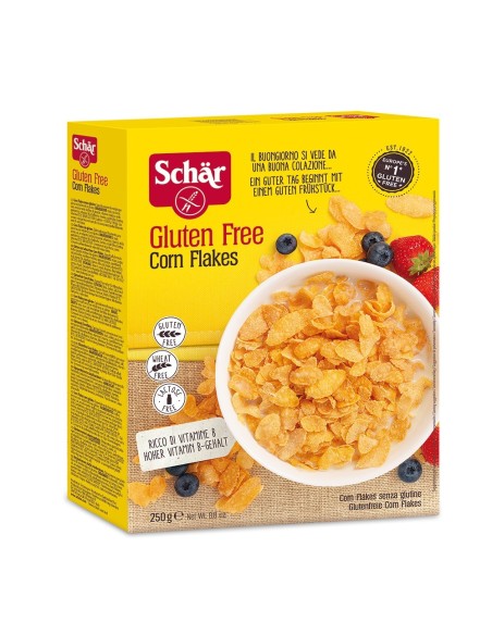 Corn Flakes Copos 250 Gramos Sg Schar