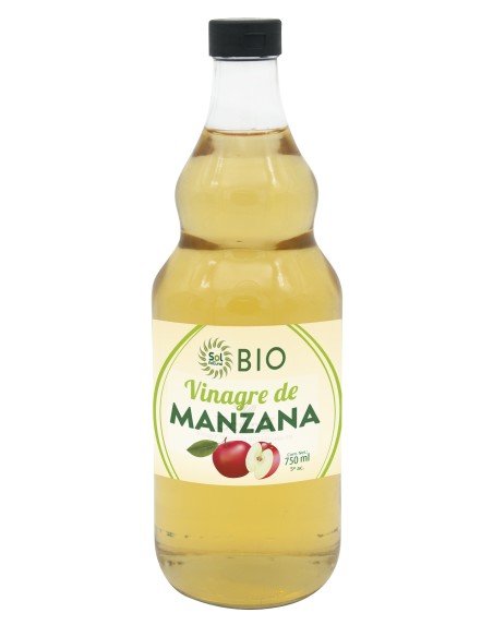 Vinagre De Manzana Bio 750 Mililitros Sol Natural