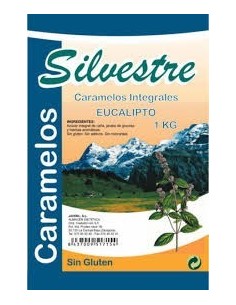 Caramelos De Eucalipto Azucar De Caña 1Kg Silvestre