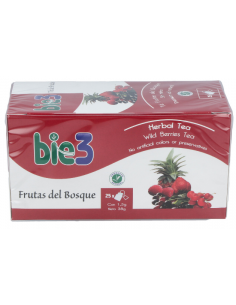 Bie3 Frutas Del Bosque Infusion 25 Sobres Bie 3