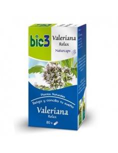 Bie3 Valeriana Naturcaps 80 Cápsulas  Bie 3