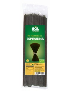 Tallarines Con Espirulina Bio 250 Gramos  Sol Natural
