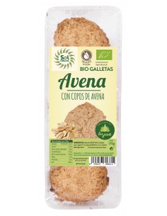 Galletas De Avena Y Agave Bio 175 Gramos  Sol Natural