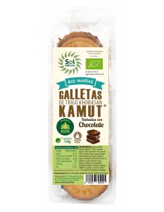 Galletas De Kamut® Choco Bio 170 g de Sol Natural