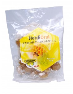 Herdioral Caramelos Propolis Bolsa 50 Gramos Herdibel