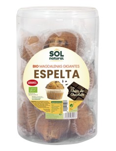 Magdalenas Chips De Choco Espelta Bio 15/U Sol Natural