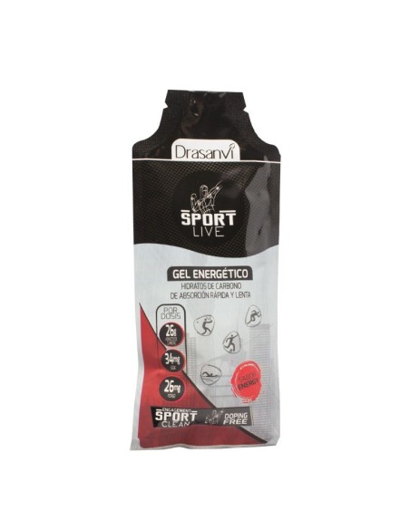 Gel Energetico Energy 40 Gr Sport Live de Drasanvi