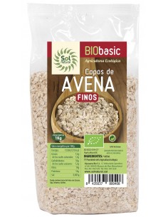 Copos De Avena Finos Familiar Bio  1 Kilo Sol Natural