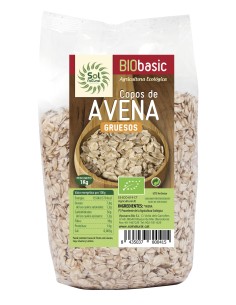 Copos De Avena Gruesos Familiar Bio  1 Kilo Sol Natural