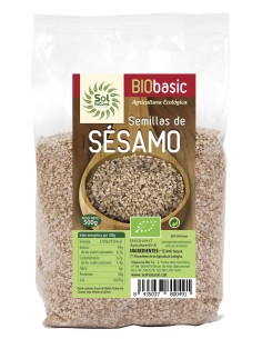 Semillas De Sésamo Natural Bio 500 Gramos  Sol Natural