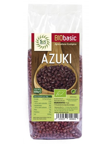 Azuki Bio 500 Gramos  Sol Natural