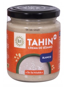 Tahín Blanco Pequeño Bio 250 Gramos  Sol Natural