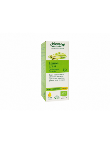Ae Cymbopogon Flexuosus Lemon Grass 10 Ml Bio de Biover