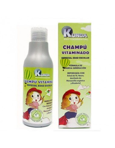 Champu Vitaminado Especial Edad Escolar 250 Ml de Kunda
