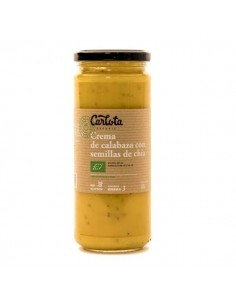 Crema De Calabaza Con Chia...
