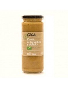 Crema De Legumbres Y Shiitake 450 Gramos Eco Sg Vegan Carlota Organic
