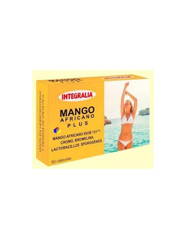 Mango Africano Plus 60 Caps De Integralia