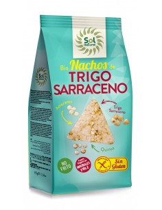 Nachos Trigo Sarraceno Amaranto Y Quinoa 80 Gramos  Sol Natural