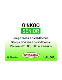 Ginkgo Senior 30 Capsulas De Integralia