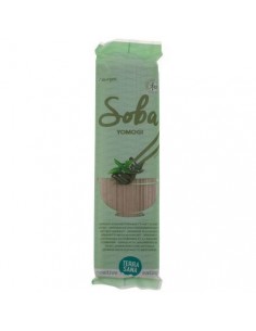 Soba Yomogi Espaguetis Japoneses De Trigo Sarracen de Terras