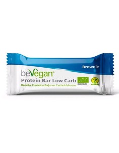 Barrita Proteica Baja En Carbohidratos Brownie de Bevegan