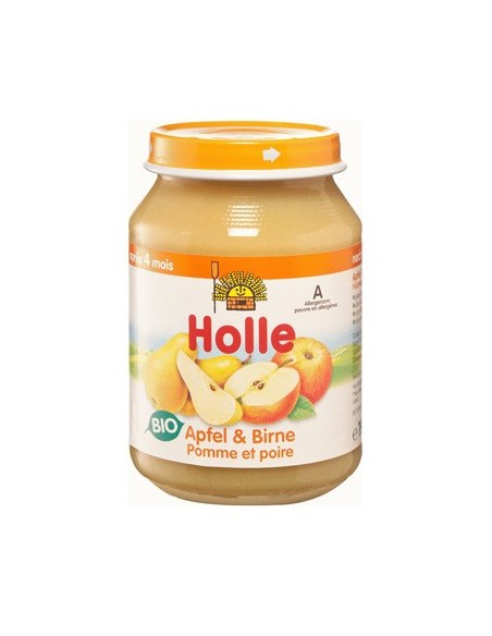 Potito Manzana Y Pera 4Meses 190 Gramos Demeter Holle