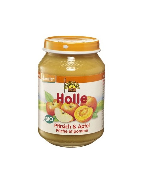 Potito Manzana Y Melocoton 4Meses 190G Demeter de Holle