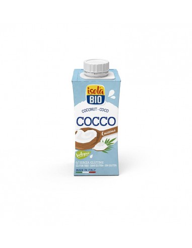 Crema Para Cocinar De Coco Bio 200 Ml De Isola Bio