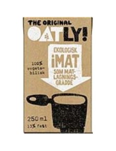 Crema De Avena Para Cocinar 250 Mililitros Bio Oatly