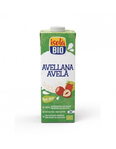Bebida De Avellanas Con Calcio Bio 1 Litro De Isola Bio