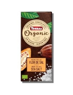 Chocolate Negro 70% Con Flor De Sal 100G Bio Sg Torras