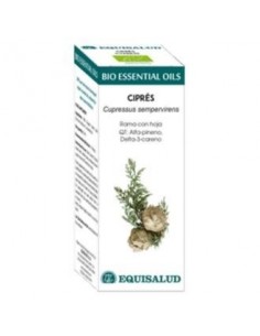 Bio Essential Oil Cipres - Qt:Alfa-Pineno, Delta-3-Careno 10 Ml de Equisalud