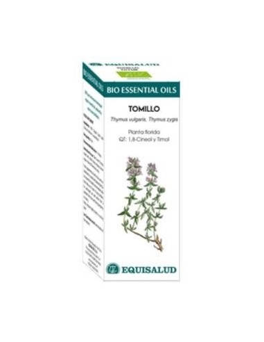Bio Essential Oil Tomillo - Qt: 1.8-Cineol Y Timol 10 Ml de Equisalud