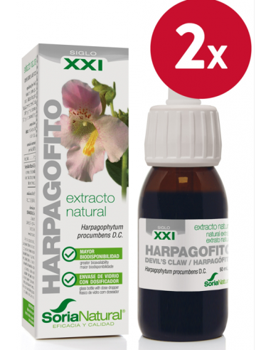 Pack de 2 ud Ext. Harpagofito Xxi 50Ml. S/Al de Soria Natura