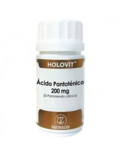 Holovit Acido Pantotenico 200 Mg (D-Pantotenato Cálcico) 50 Cáp. de Equisalud
