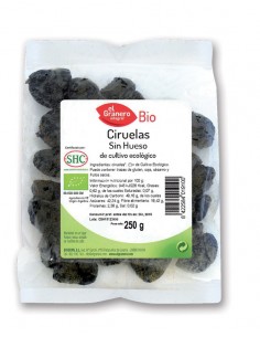 Ciruelas Sin Hueso Bio, 250...