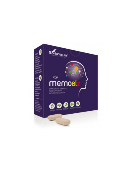 Pack de 2 ud Memoalz 60 Comprimidos de Soria Natural