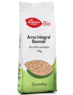 Arroz Integral Basmati Bio, 1 Kg de El Granero Integral