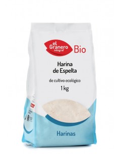 Harina De Trigo Espelta Bio, 1 Kg de El Granero Integral